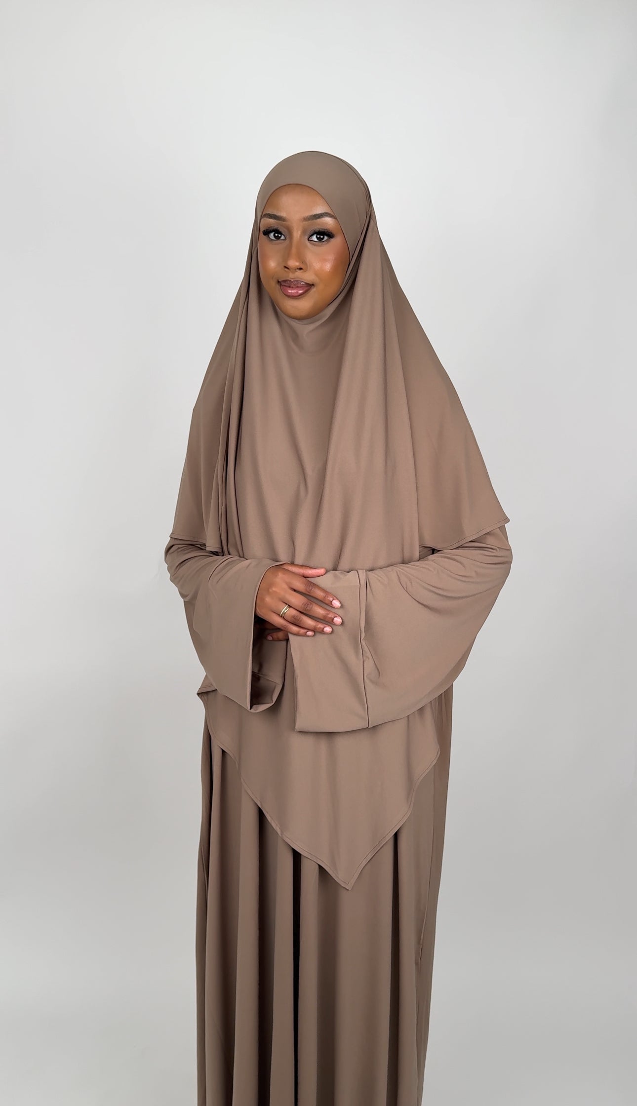 Tasneem Khimar - Beige