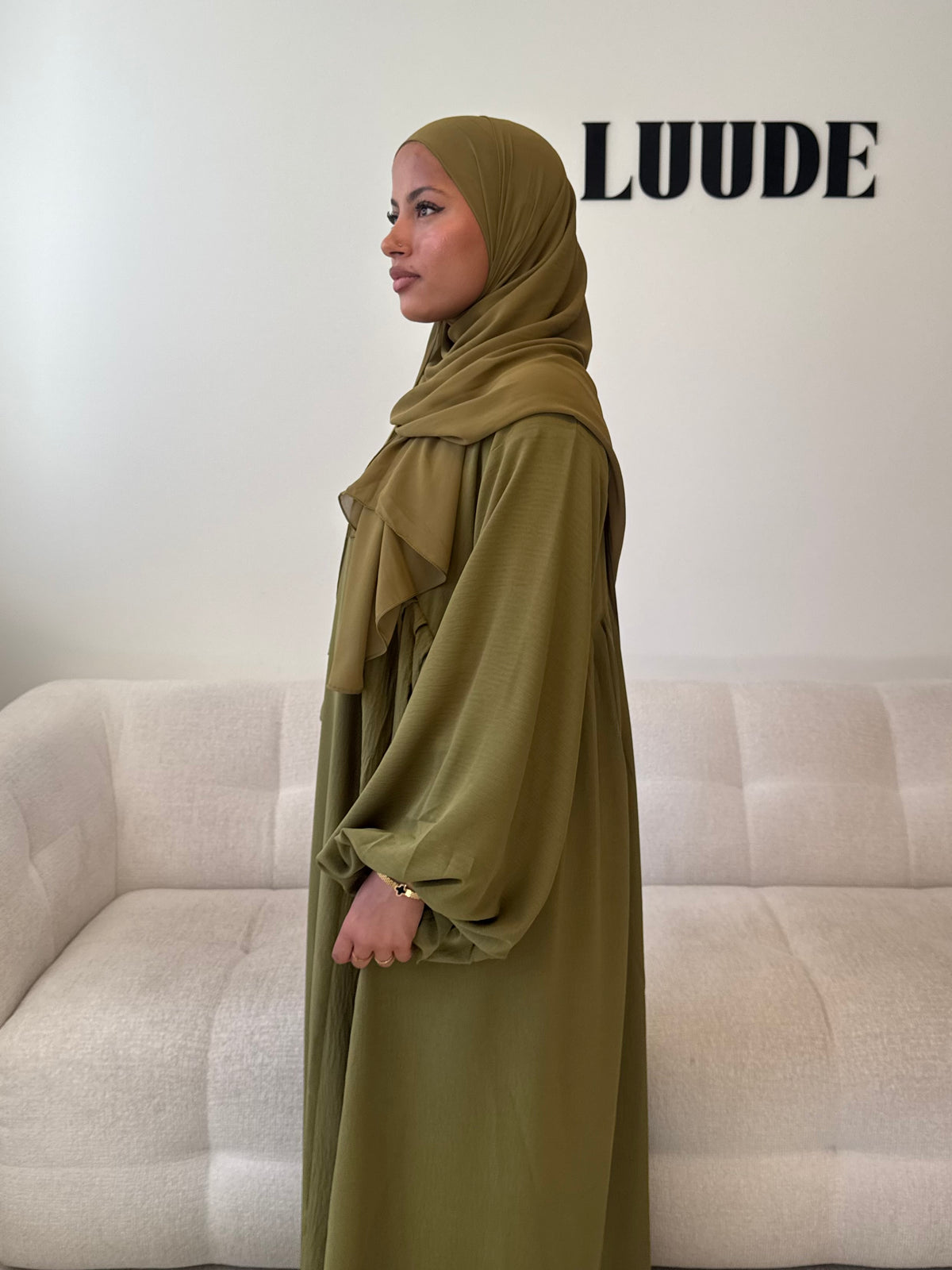 Medinah Abaya - Sage