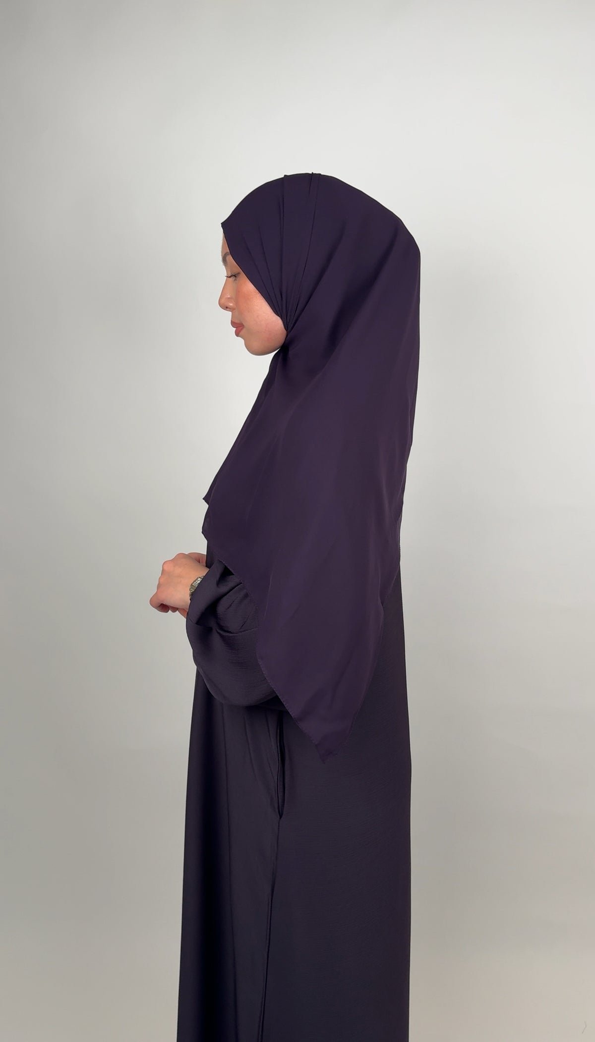 Ayah Abaya - Midnight purple