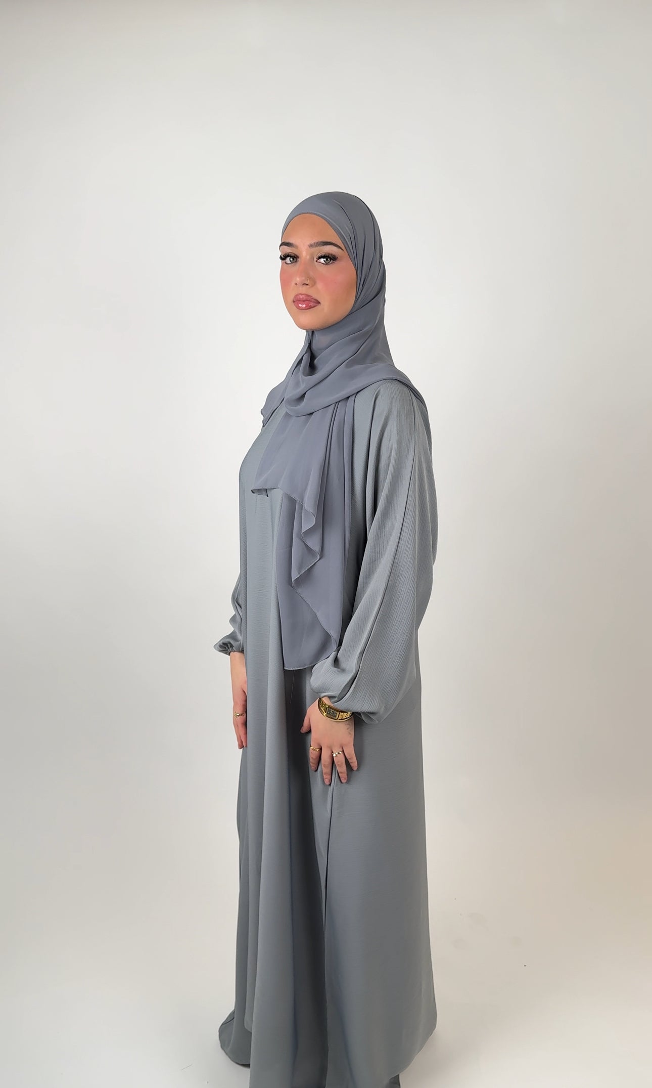 Ayah Abaya - Grey