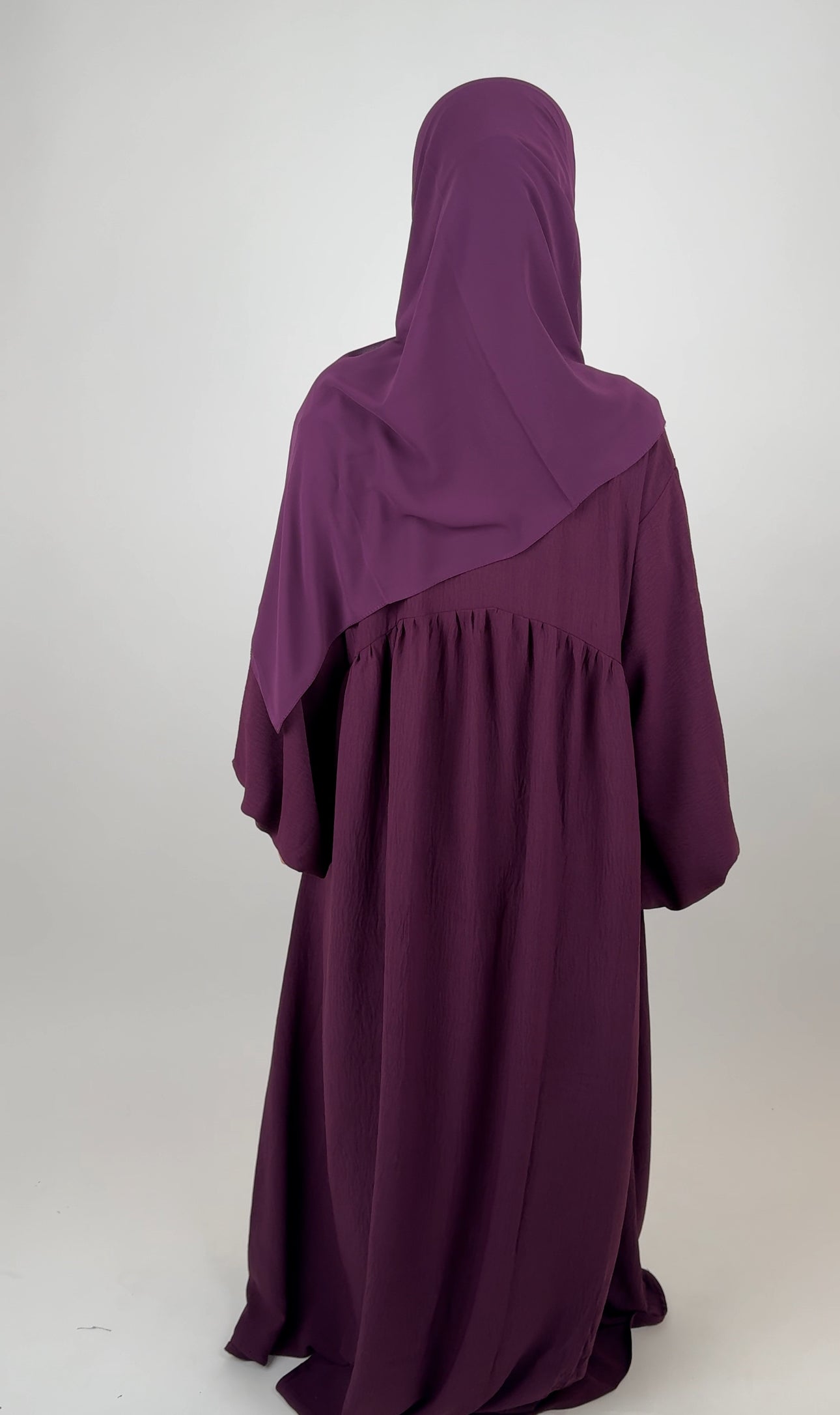 Medinah Abaya - Plum