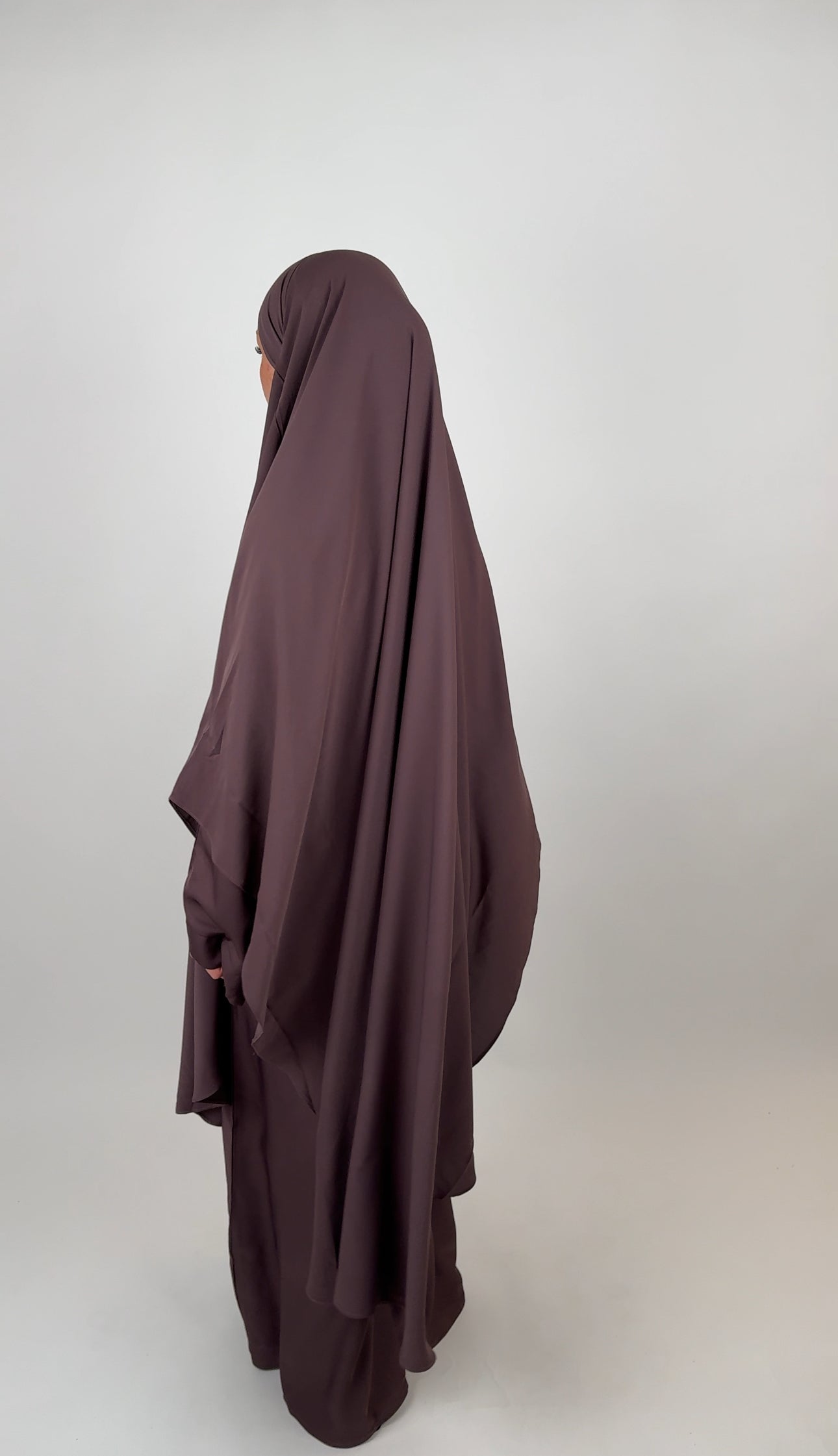 Marwah Khimar - mauve