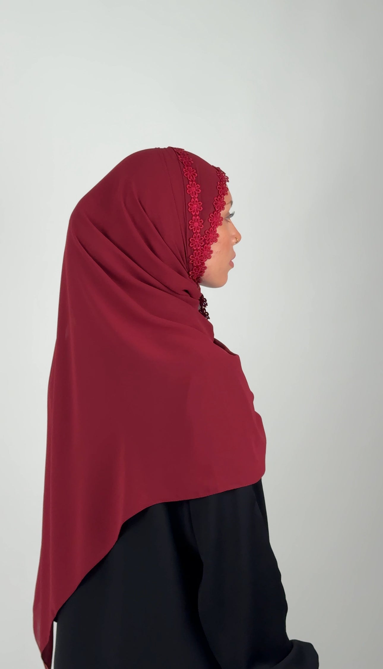 wardah Hijab - Cherry