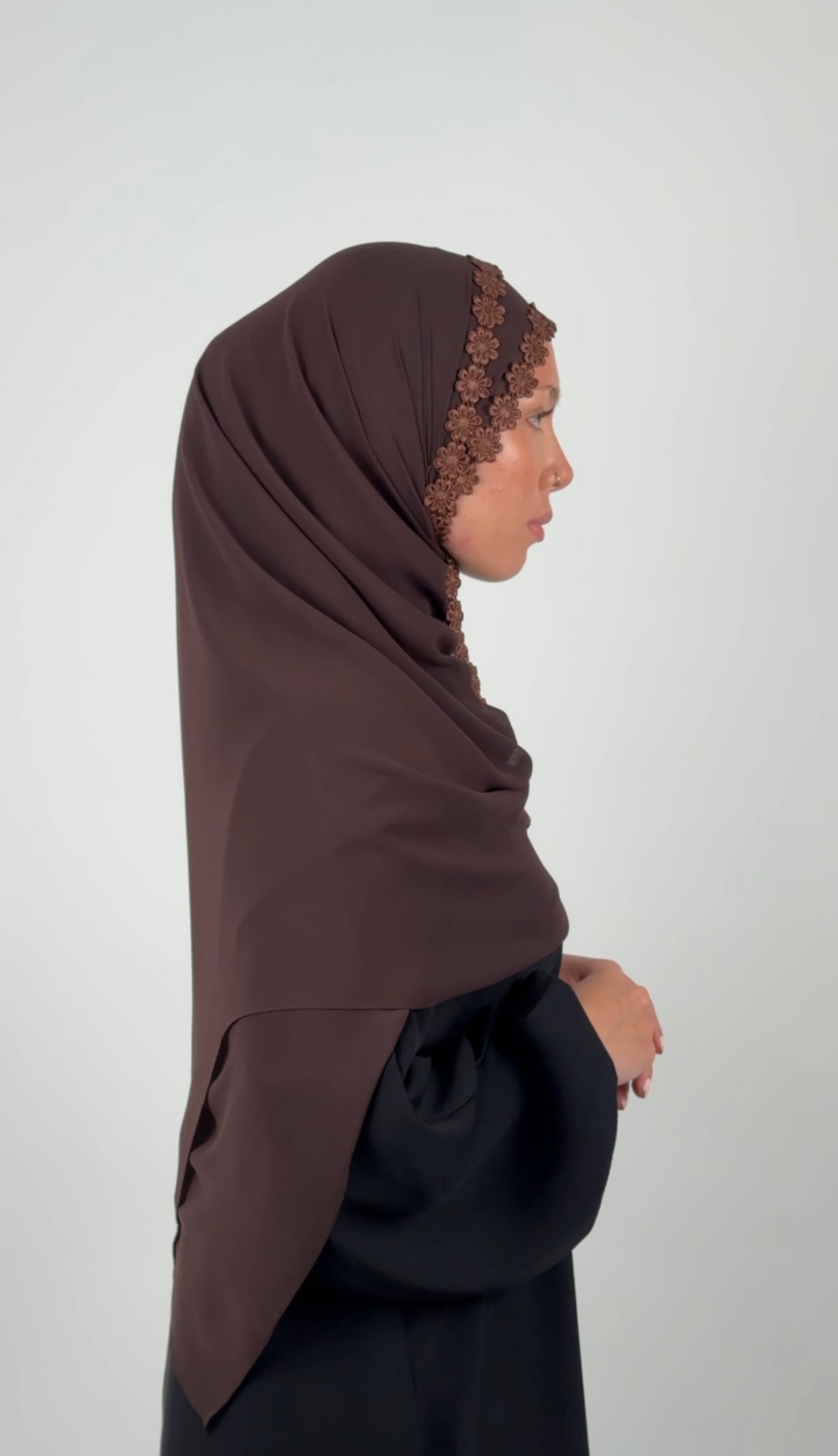 Wardah Hijab-  Brown