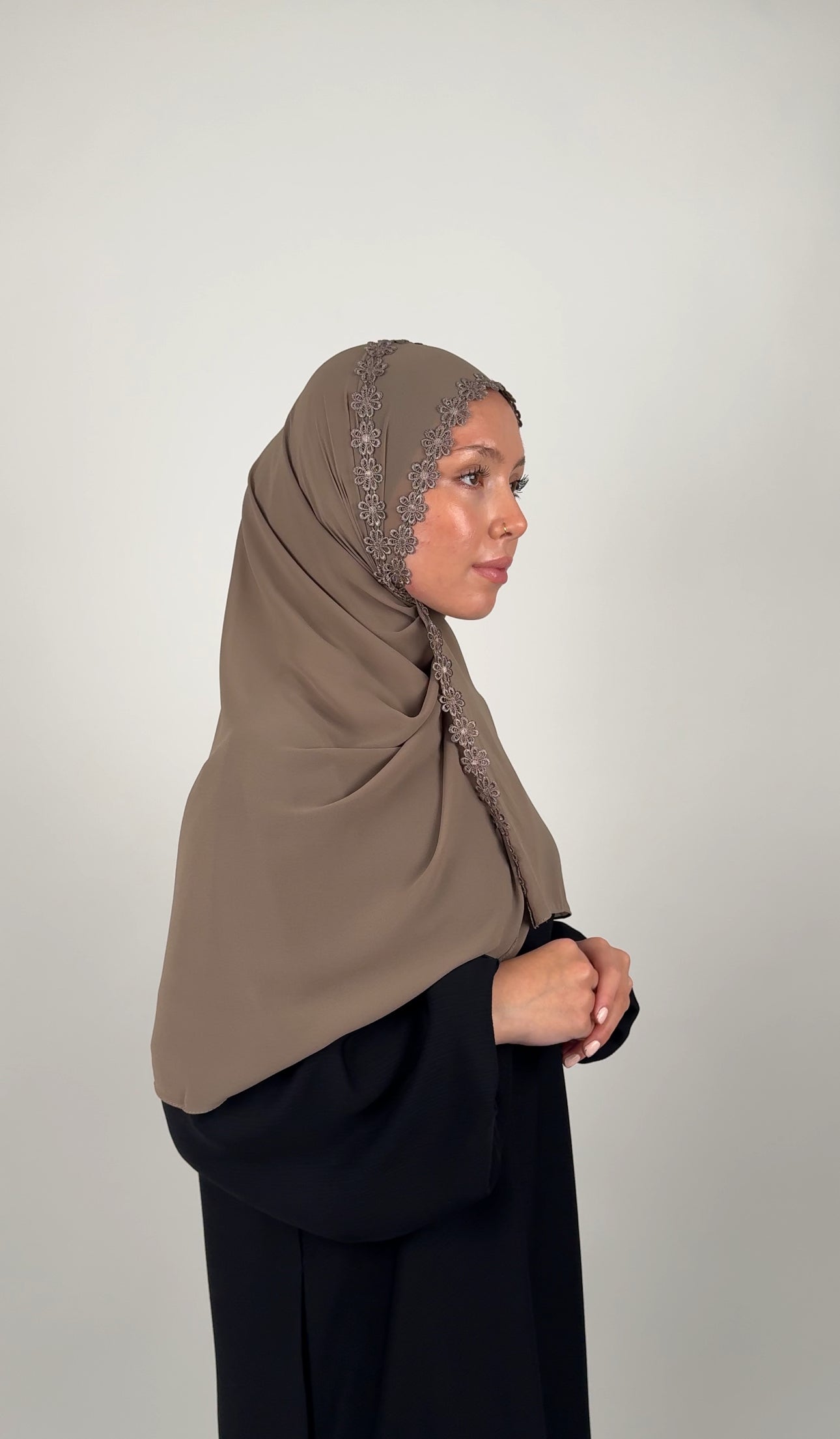 Wardah Hijab  - Taupe