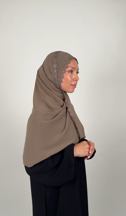 Wardah Hijab  - Taupe
