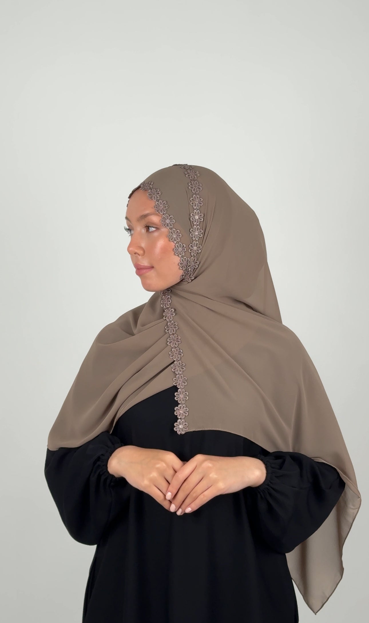 Wardah Hijab  - Taupe