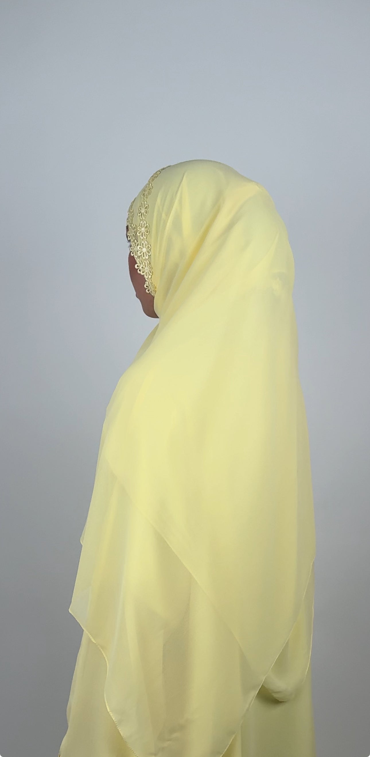 Wardah Hijab - Butter yellow