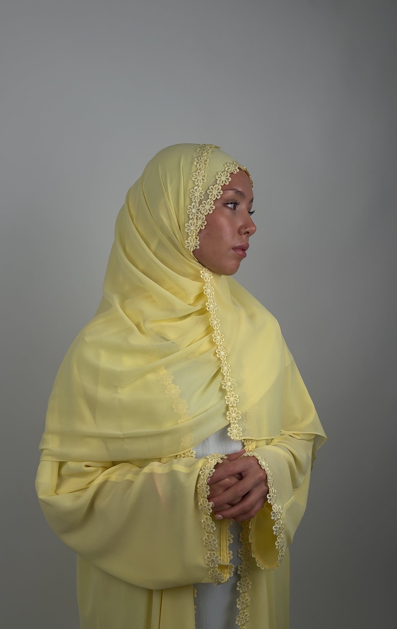 Wardah Hijab - Butter yellow