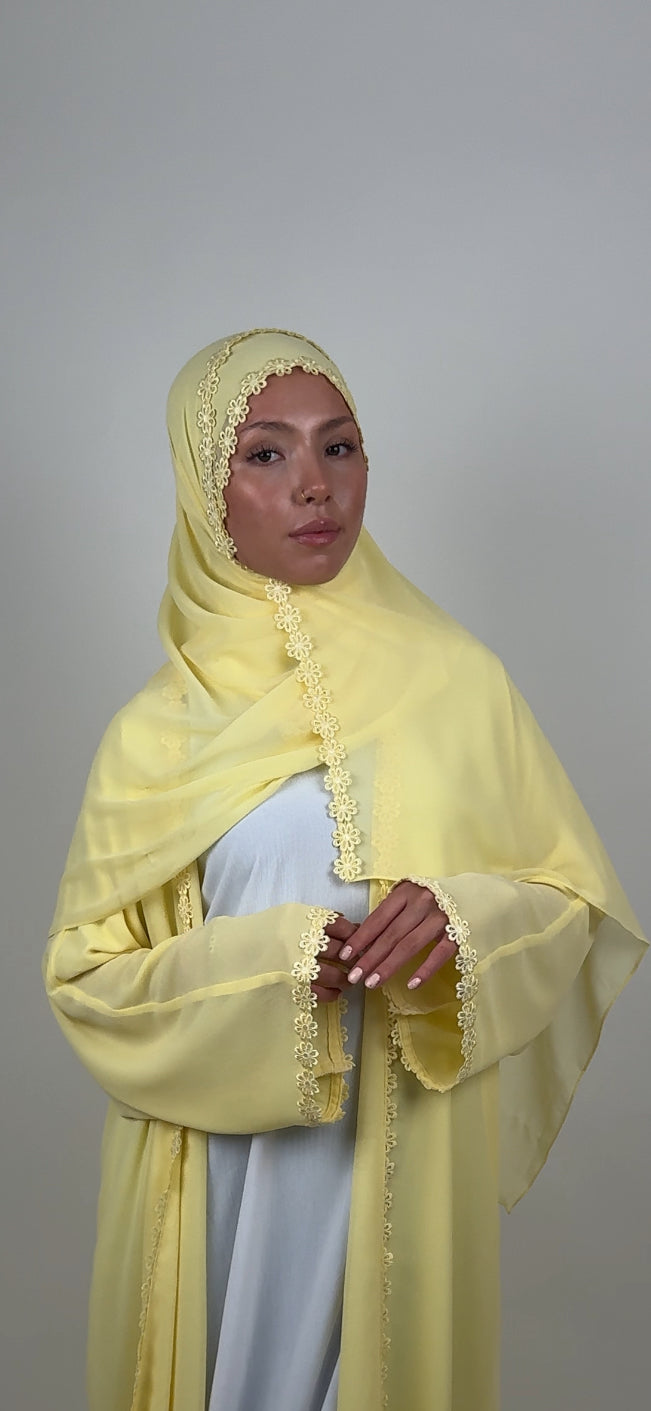 Wardah Hijab - Butter yellow