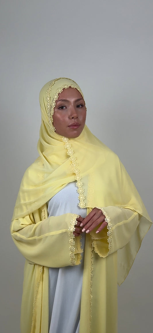 Wardah Hijab - Butter yellow