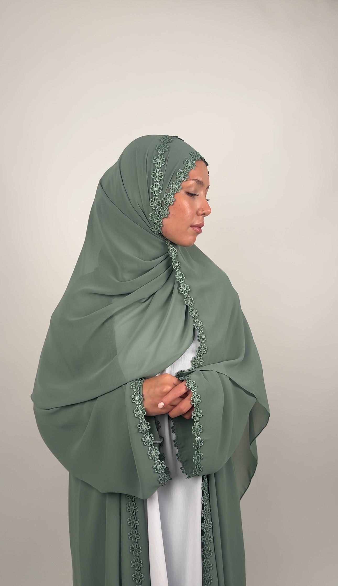 Wardah Hijab- Mint Green