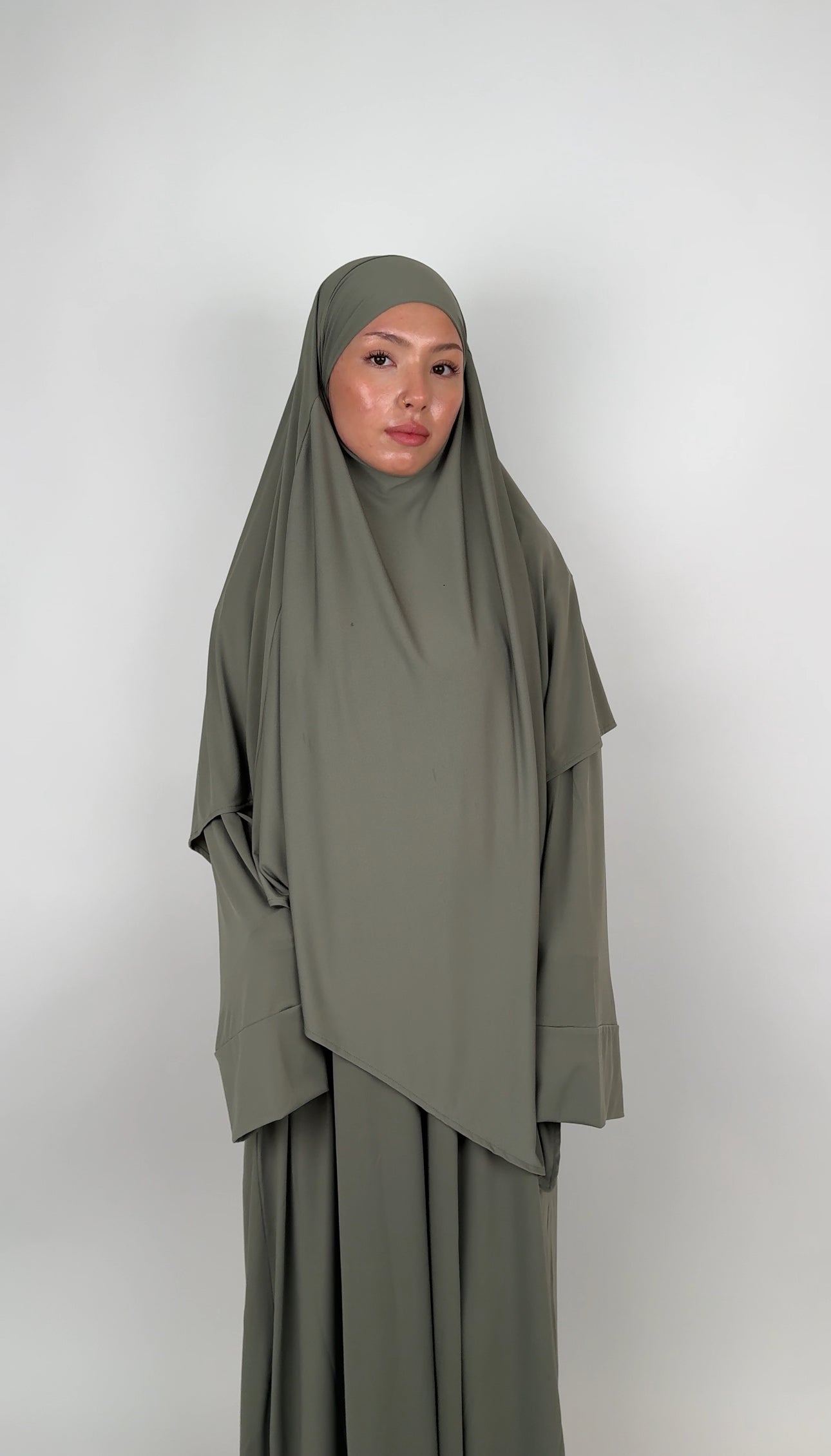 Tasneem Abaya - Mint Green (Oversized)