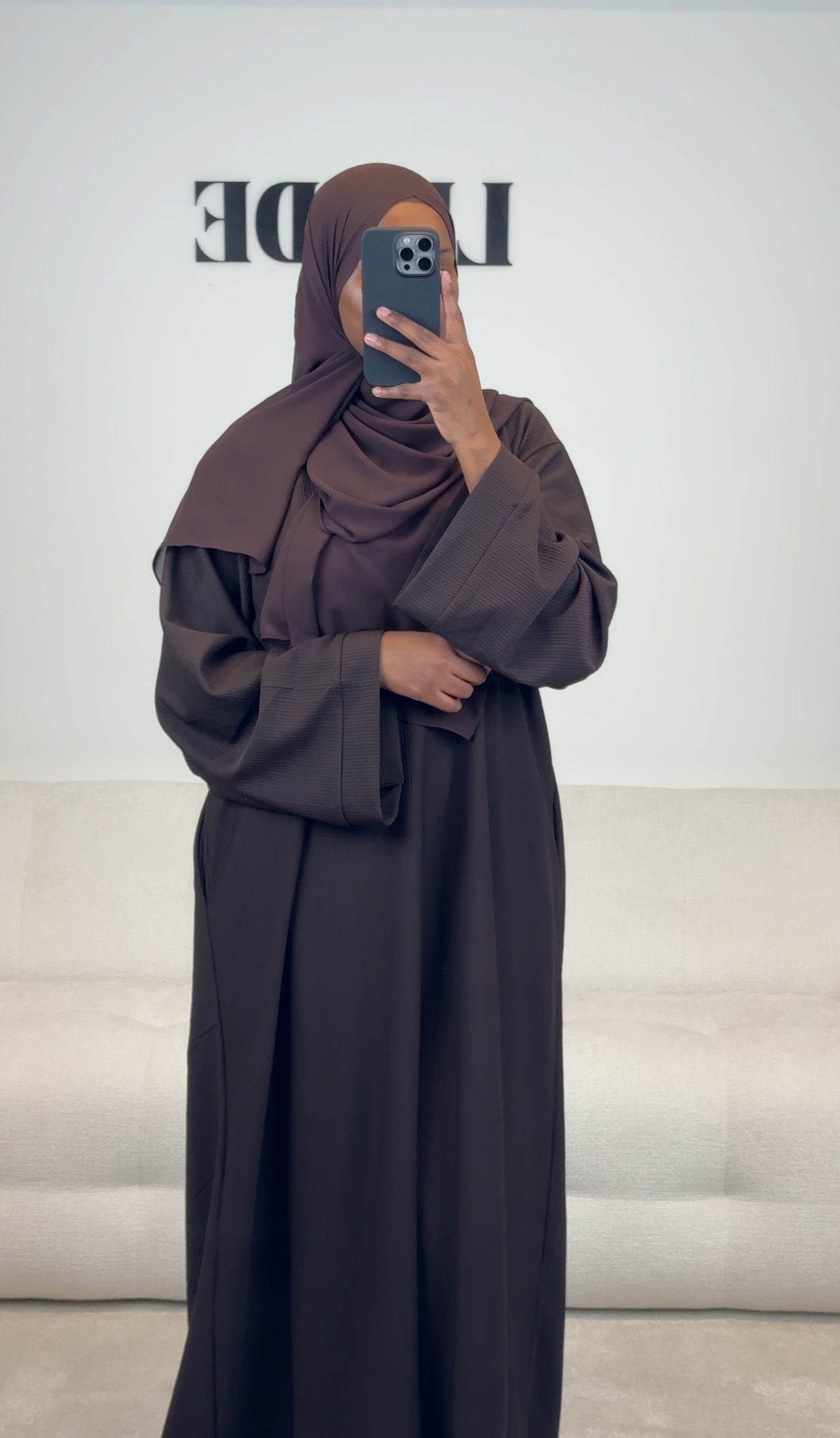 Sabr Abaya - Mocha