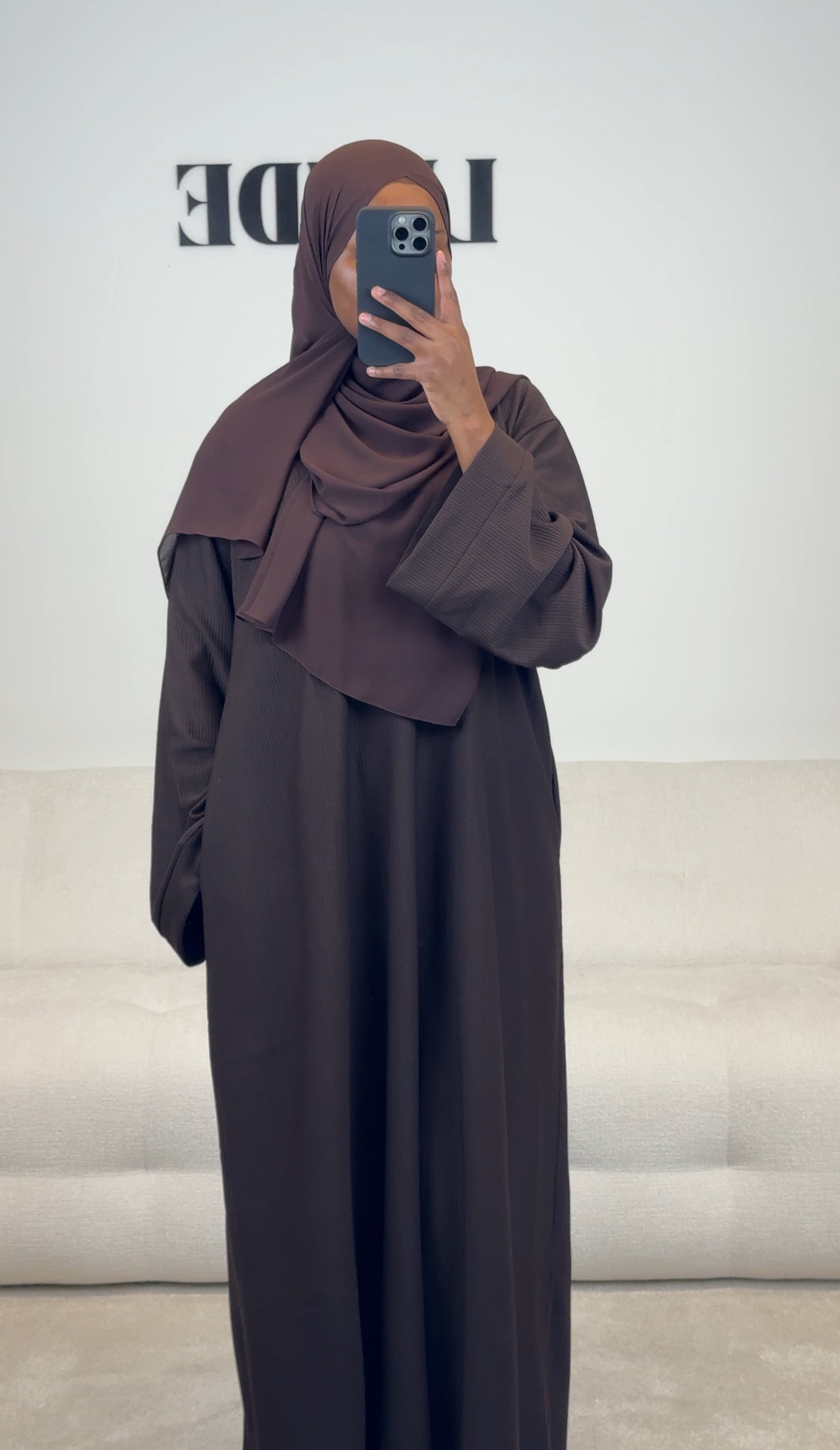 Sabr Abaya - Mocha