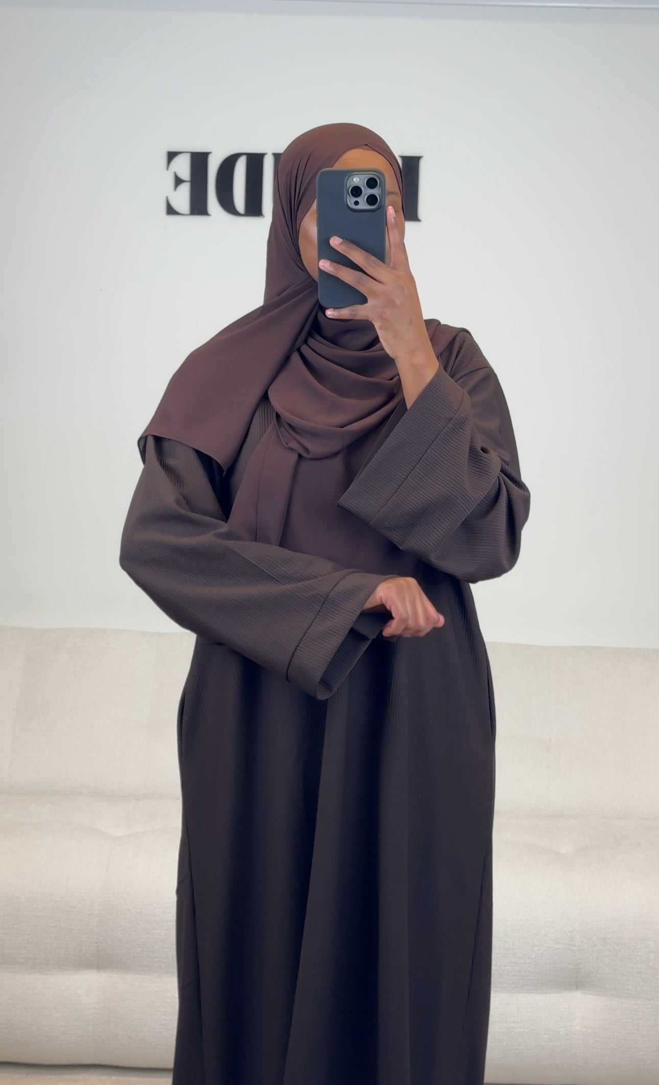 Sabr Abaya - Mocha