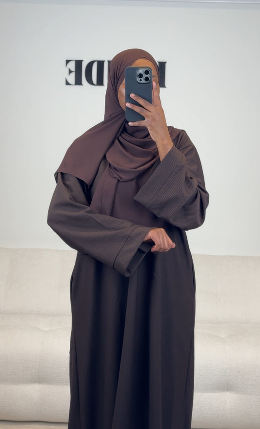 Sabr Abaya - Mocha