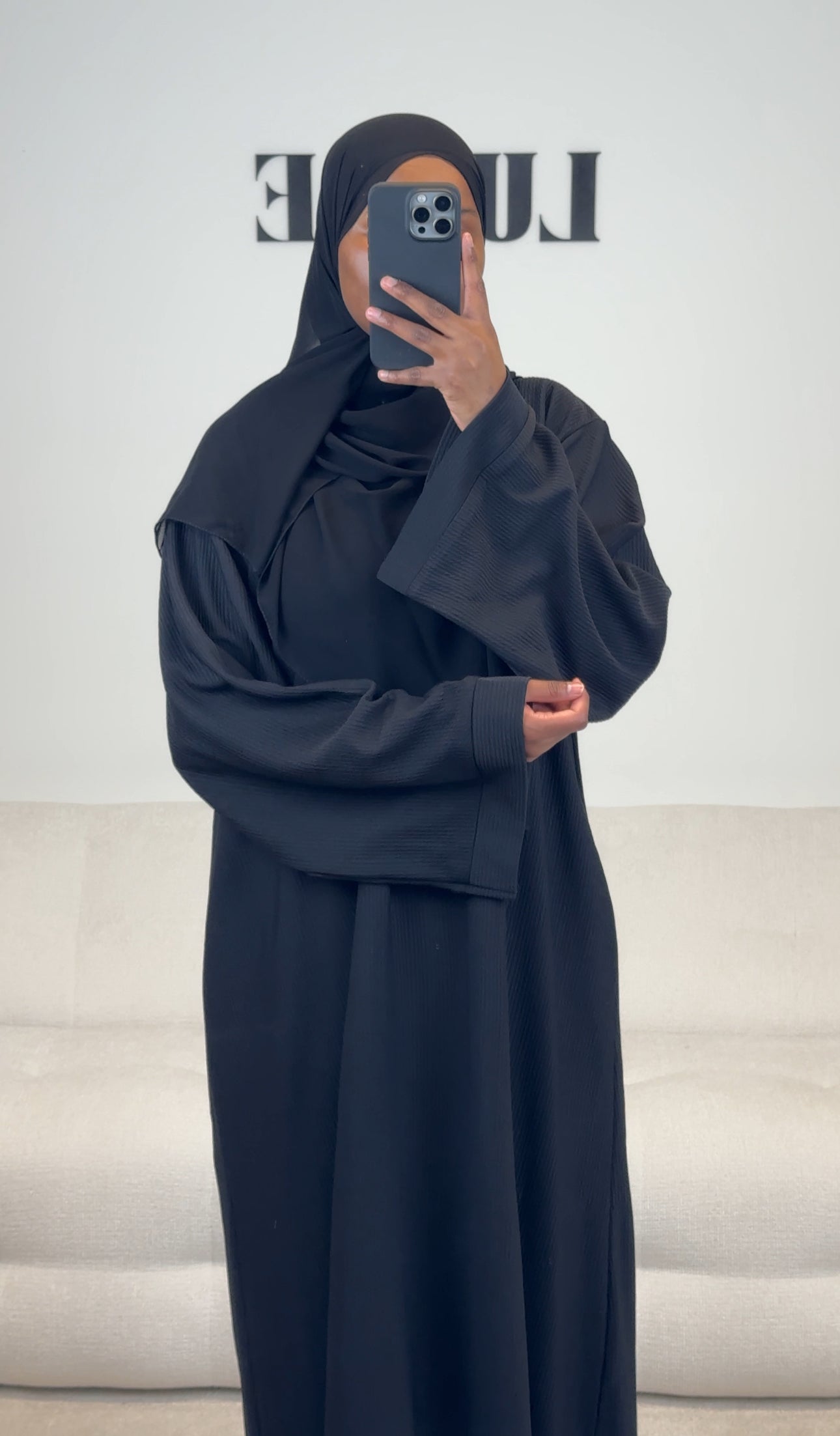 Sabr Abaya -Black
