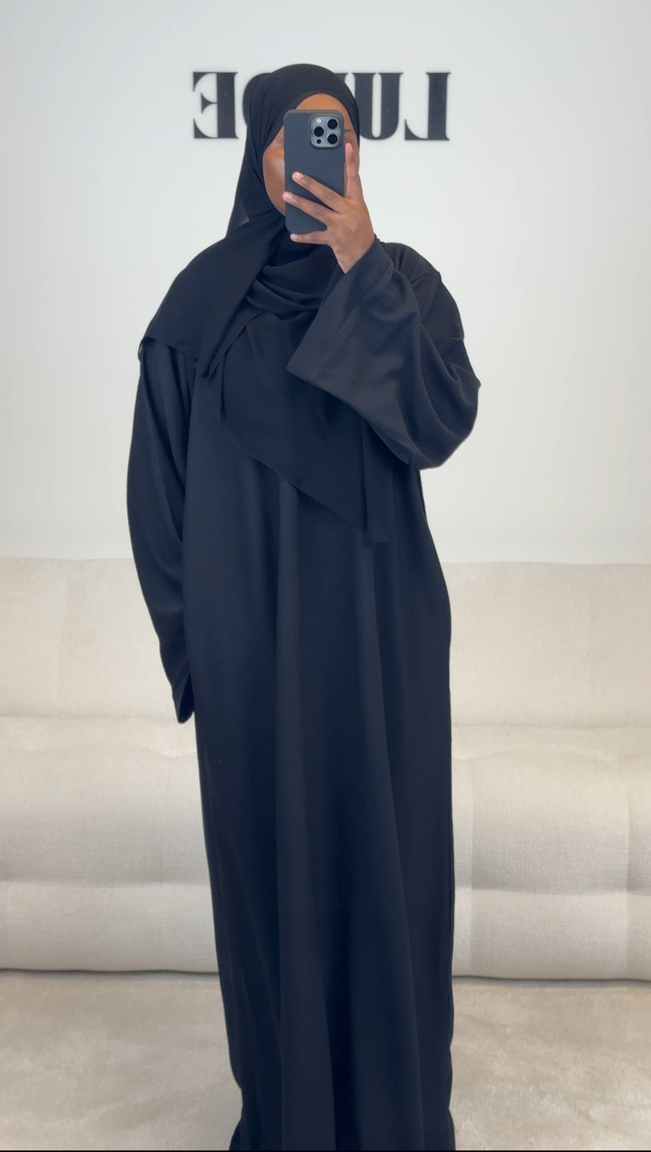 Sabr Abaya -Black