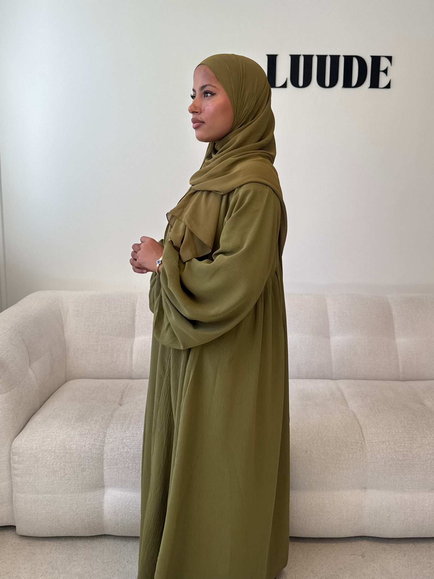 Medinah Abaya - Sage