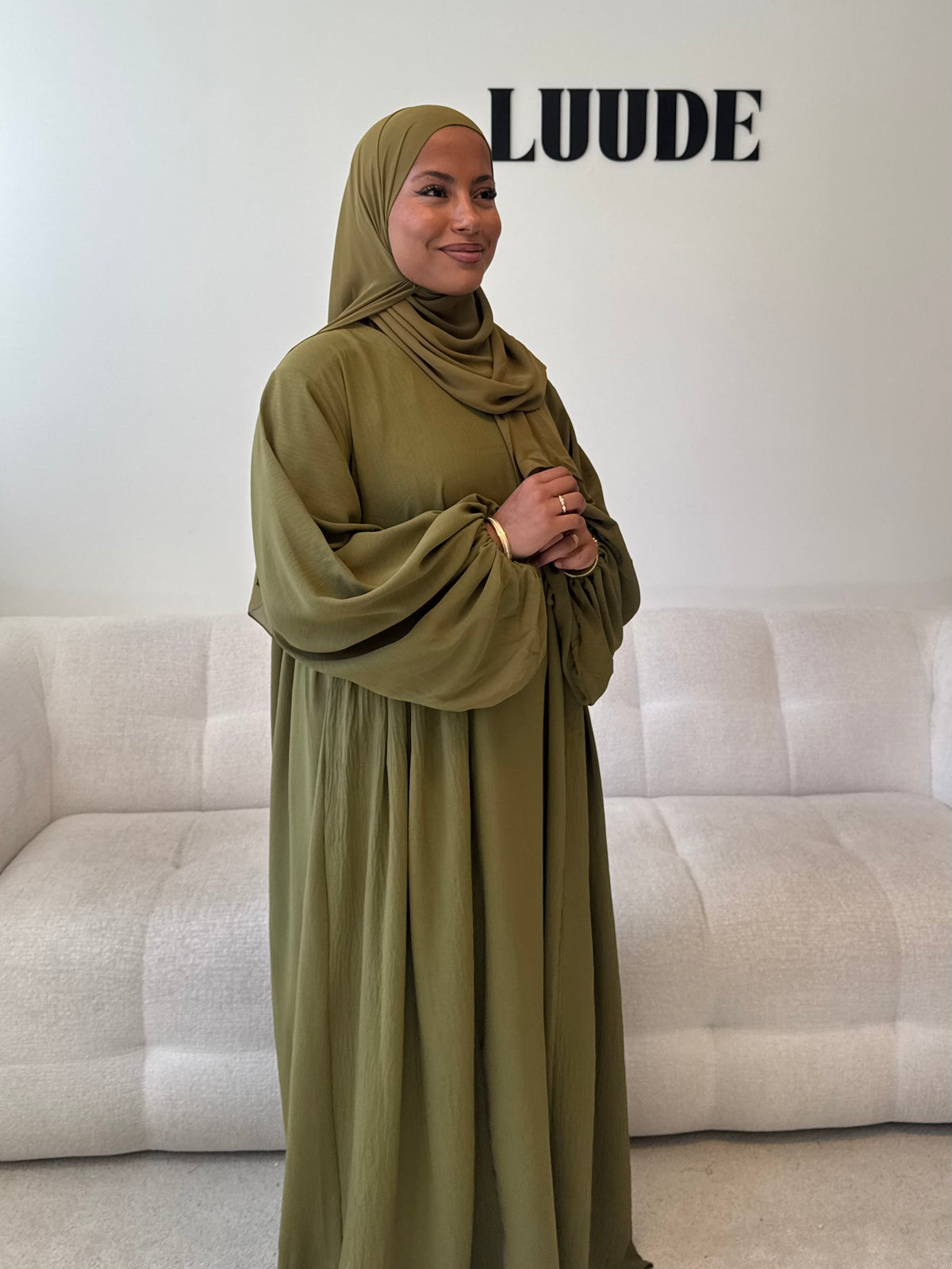 Medinah Abaya - Sage