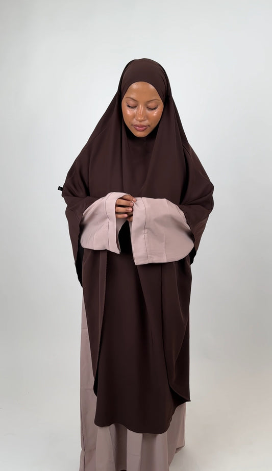 Marwah Khimar - Brown