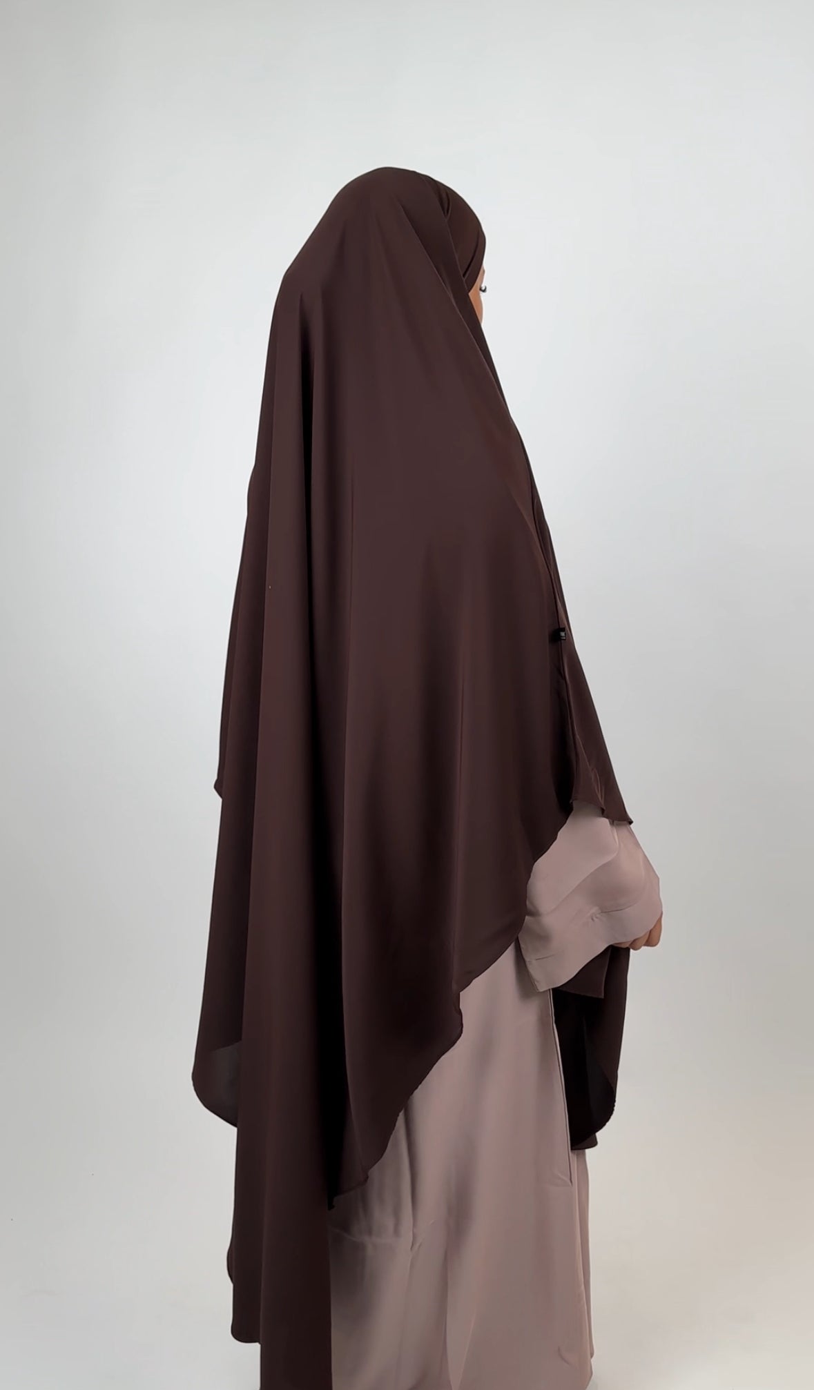 Marwah Khimar - Brown