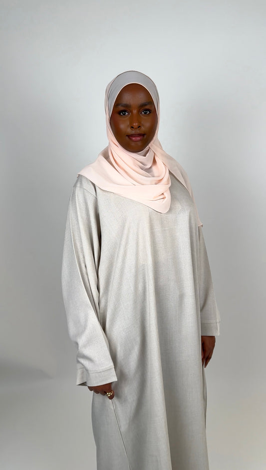 Yaqeen Closed abaya light