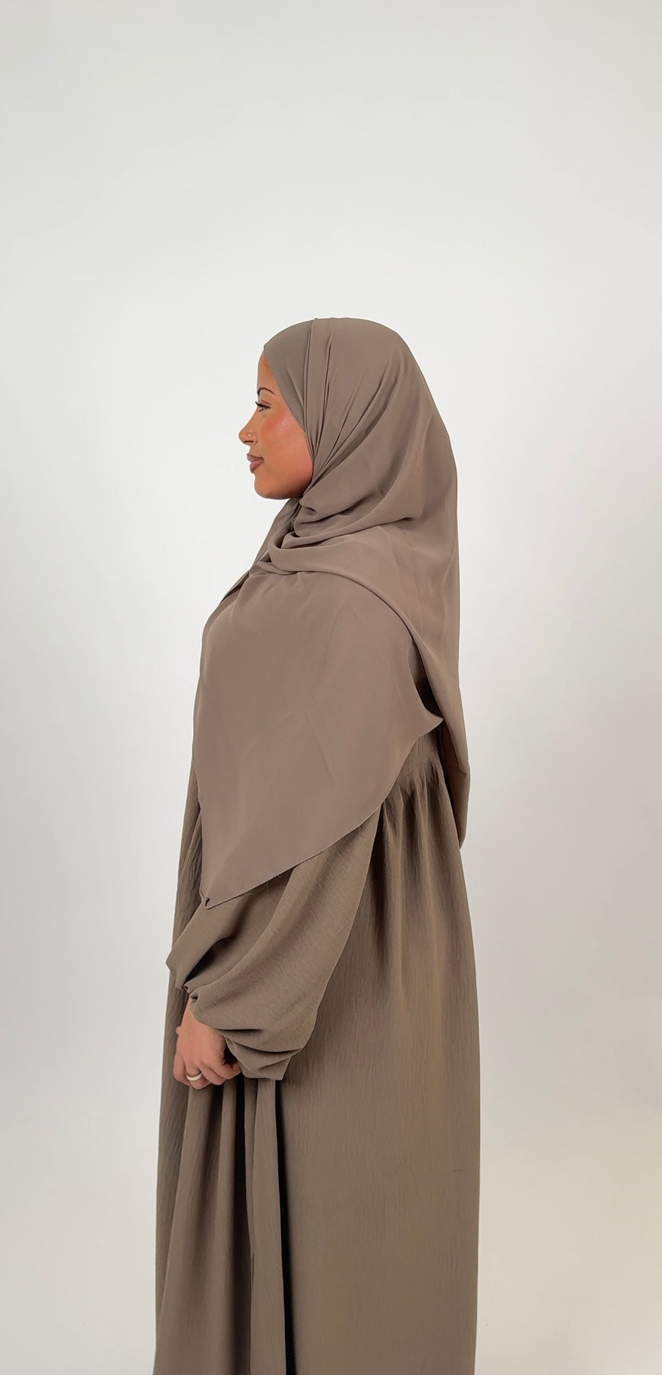 Medinah Abaya - Taupe