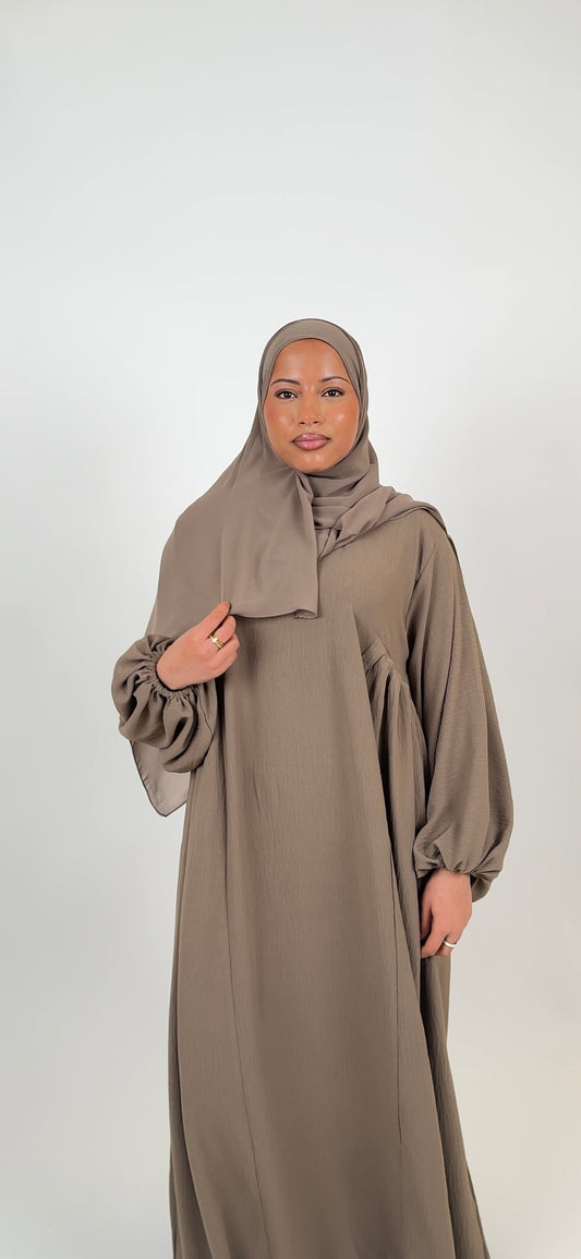 Medinah Abaya - Taupe