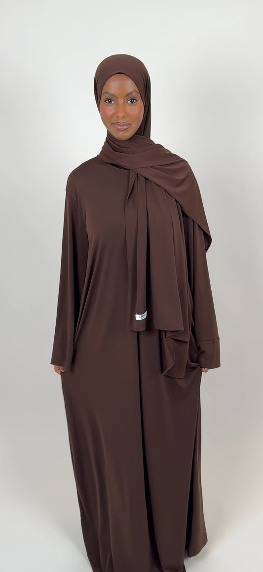 Tasneem Abaya - Chocolate