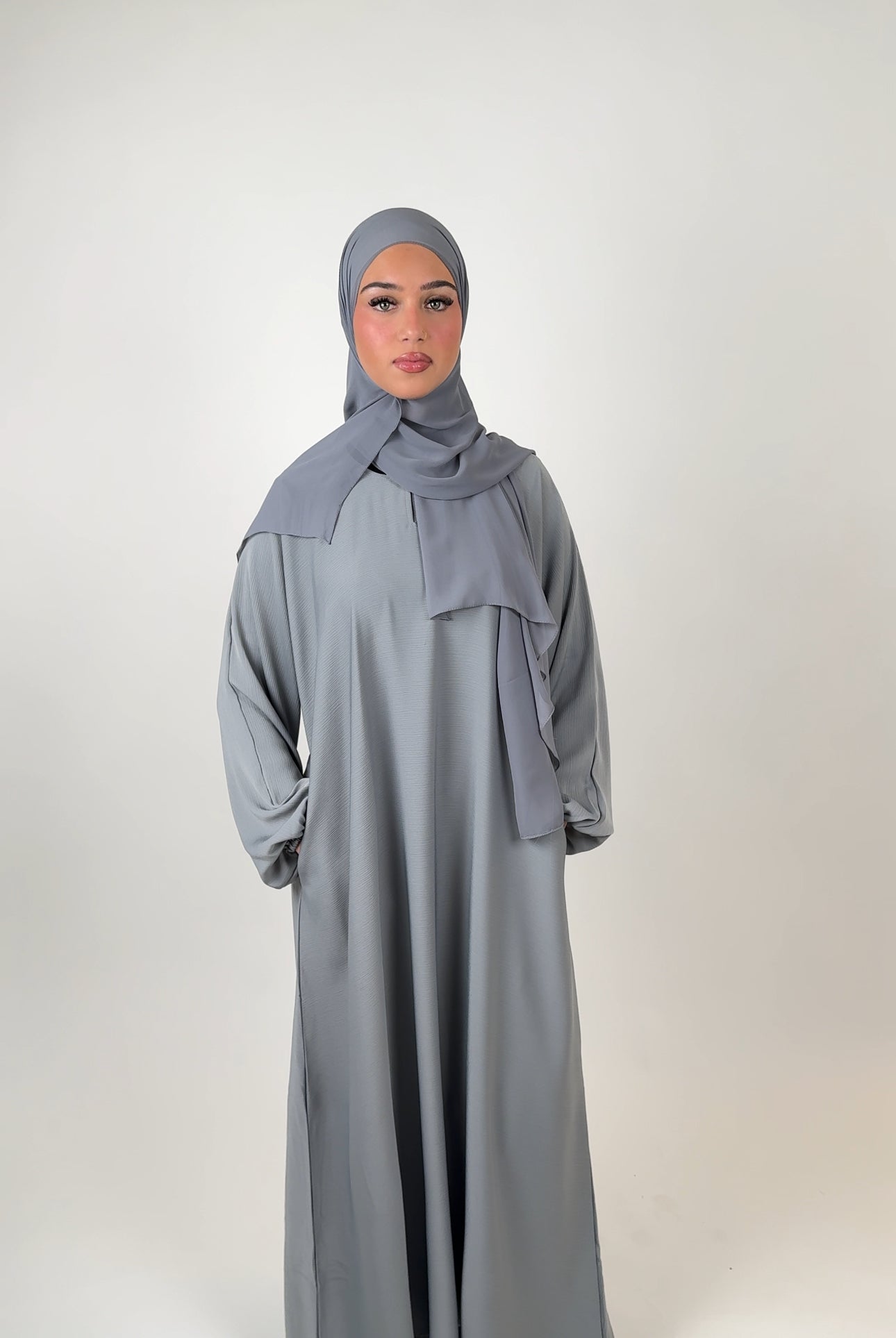 Ayah Abaya - Grey