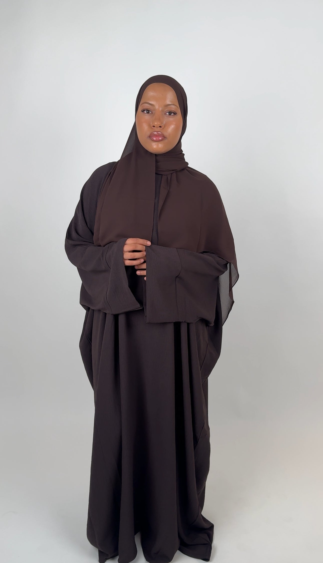Jazz Farasha Abaya - Mocha