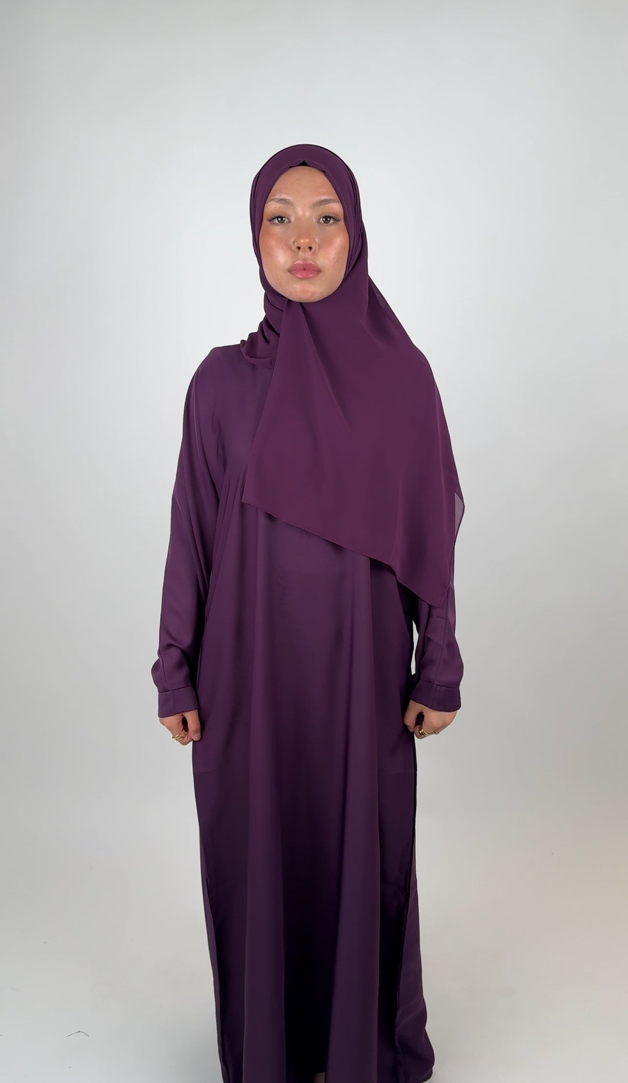 Haya Abaya - Plum
