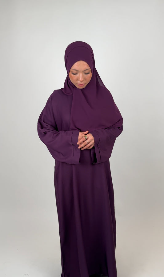 Haya Abaya - Plum