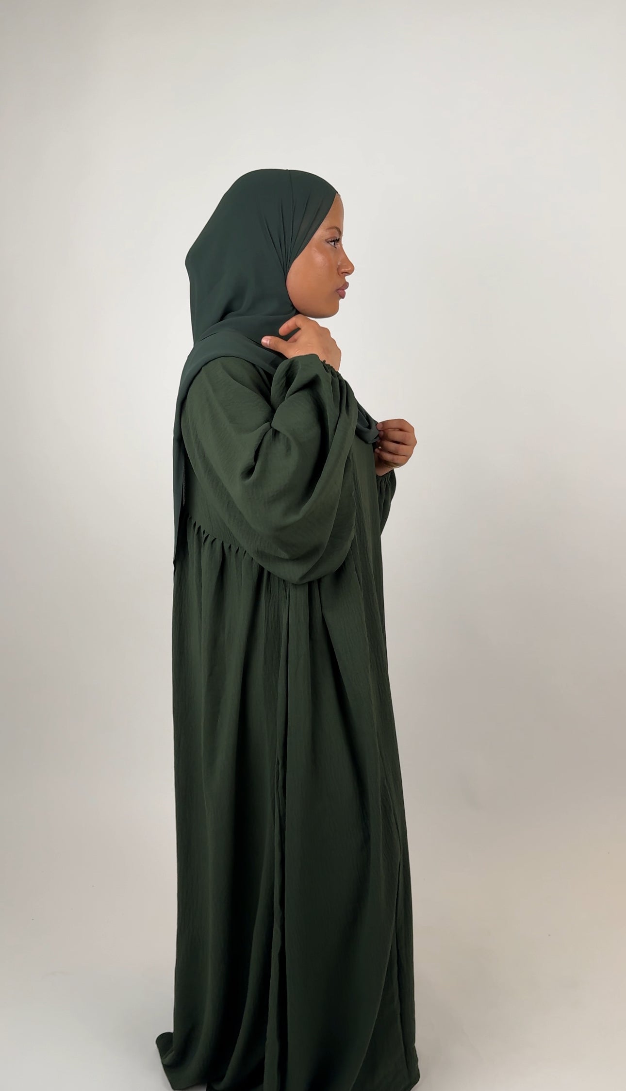 Medinah Abaya - Dark green