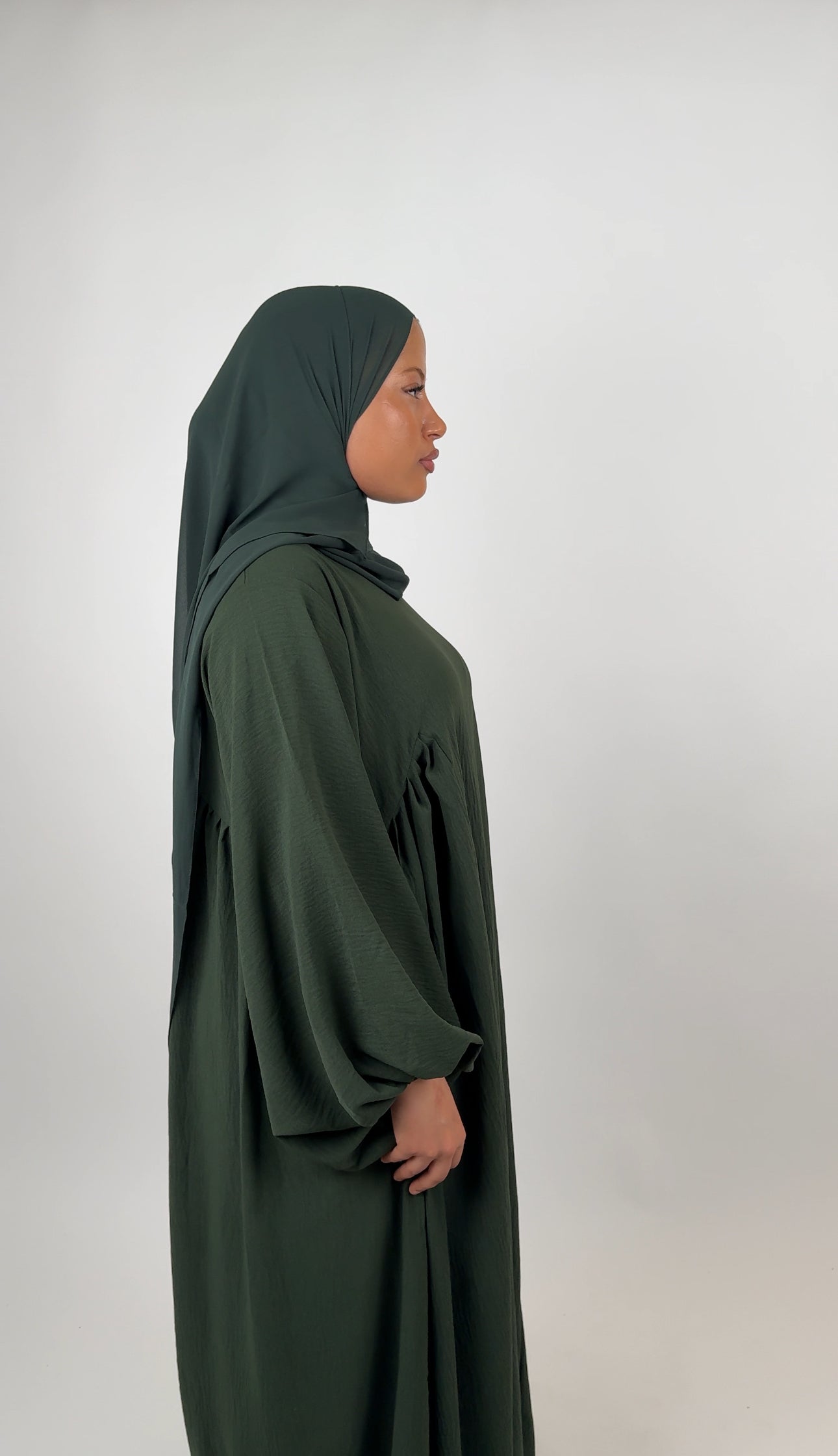 Medinah Abaya - Dark green