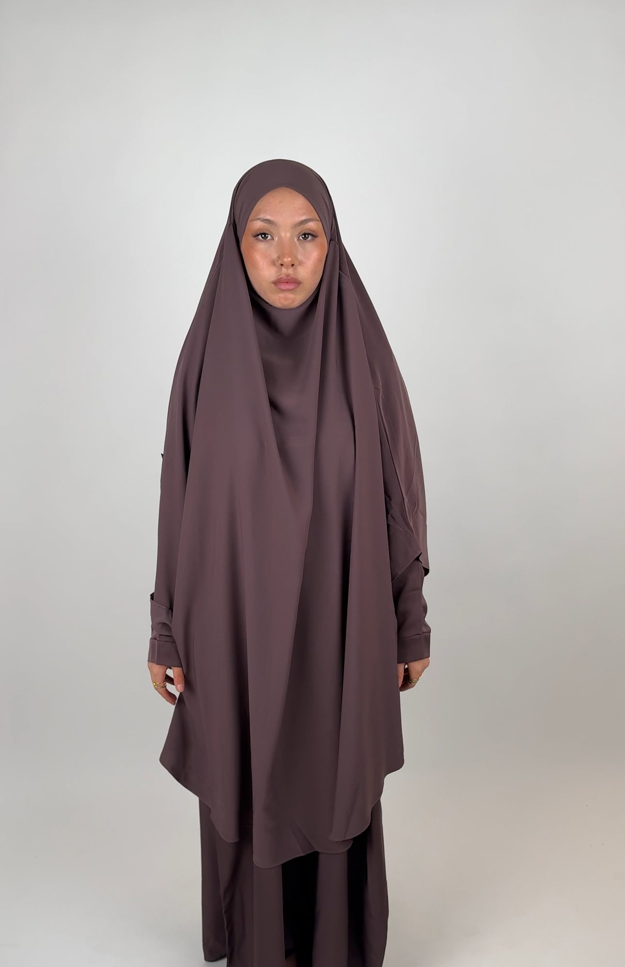 Marwah Khimar - mauve