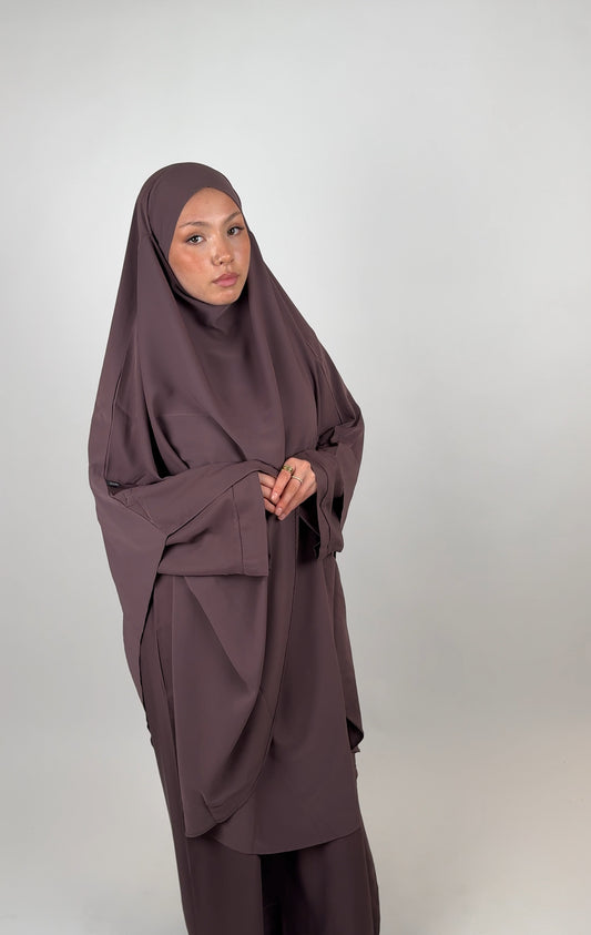 Marwah Khimar - mauve